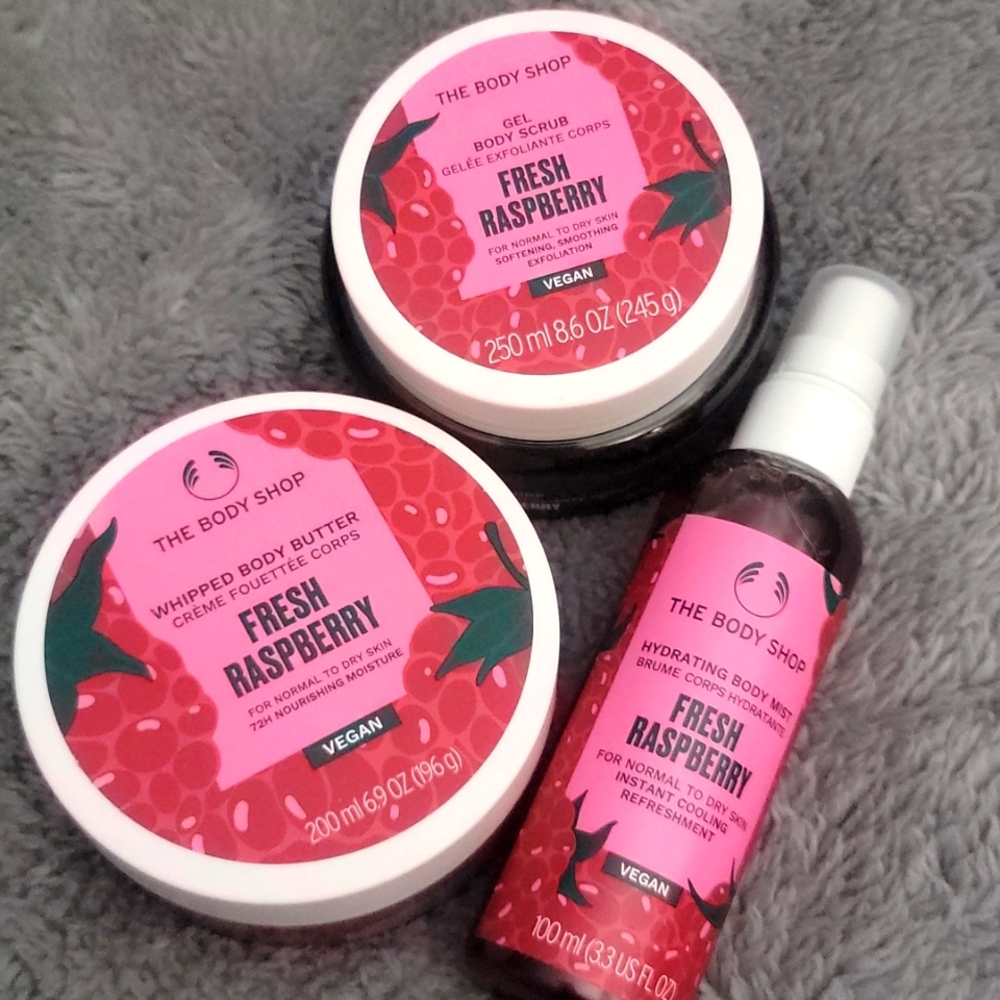 The Body Shop Limited Edition Raspberry Vegan Bundle